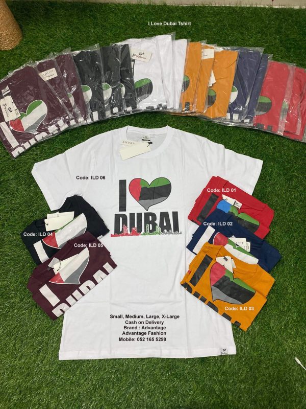 I Love Dubai Tshirt